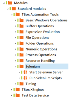 Selenium Modules